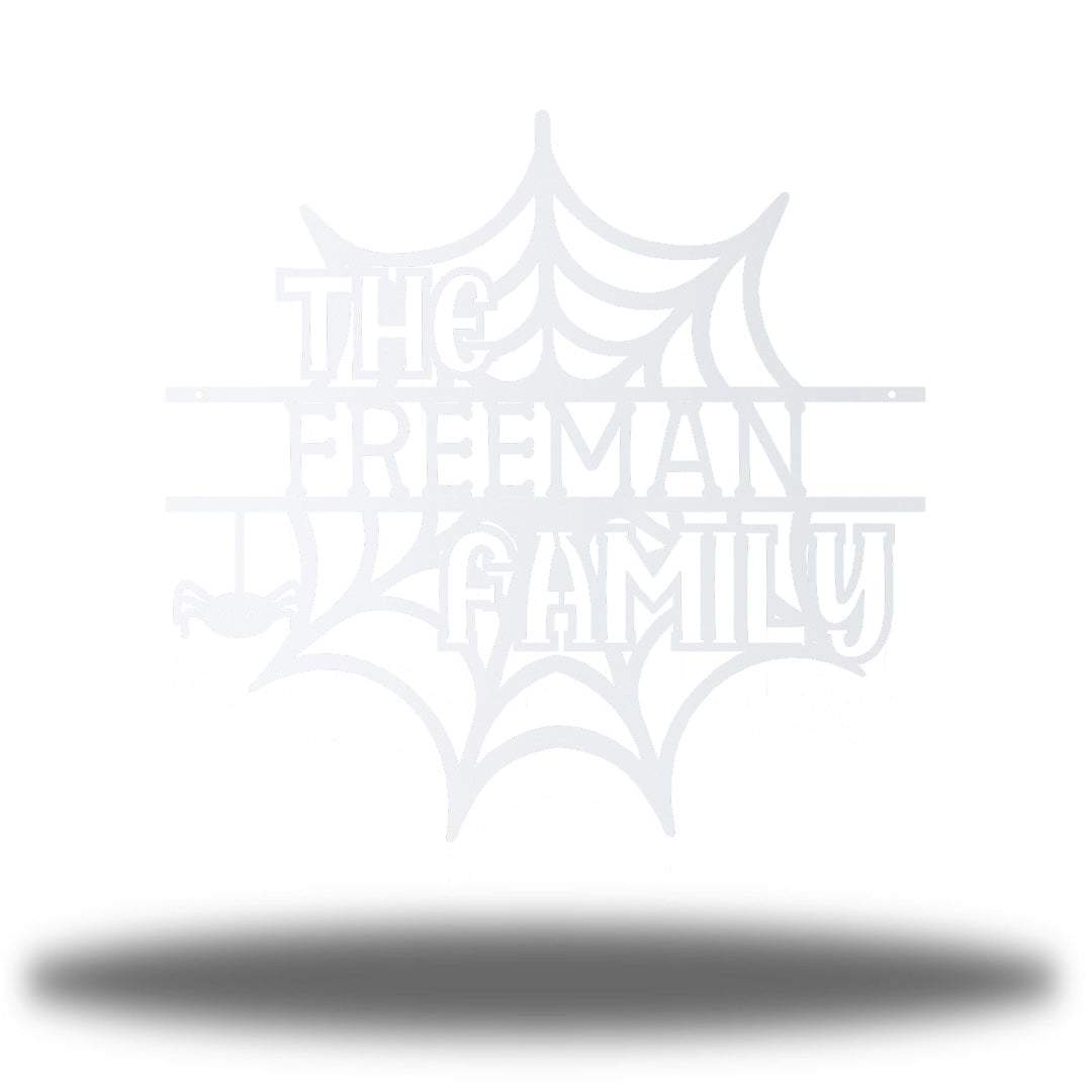 Riverside Designs-Spooky Web Monogram-Metal Wall Art Décor